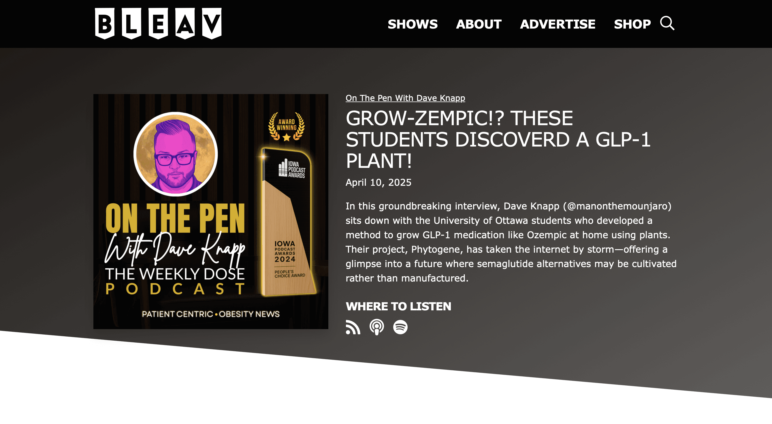 iGEM uOttawa media coverage